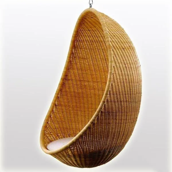 Cane & Rattan Wicker - Swing With Stand - Shell