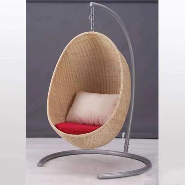 Cane & Rattan Wicker - Swing With Stand - Shell