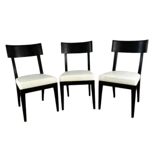 Christian Liagre for Holly Hunt Dining Chairs, Set of Three