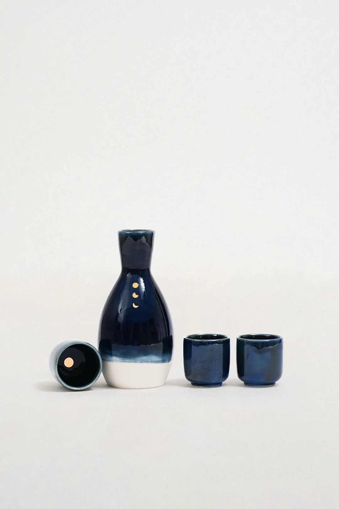 Drink Set 'Moonlit Nights' 1 Bottle & 3 Cups