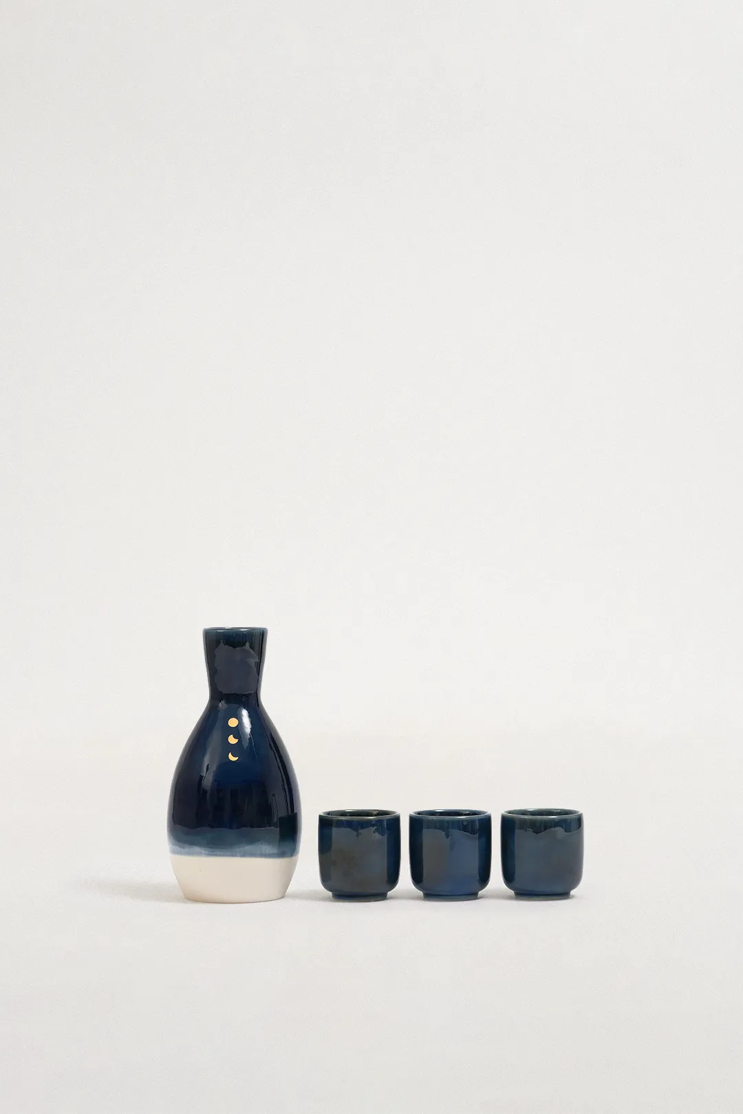 Drink Set 'Moonlit Nights' 1 Bottle & 3 Cups