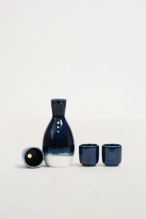 Drink Set 'Moonlit Nights' 1 Bottle & 3 Cups