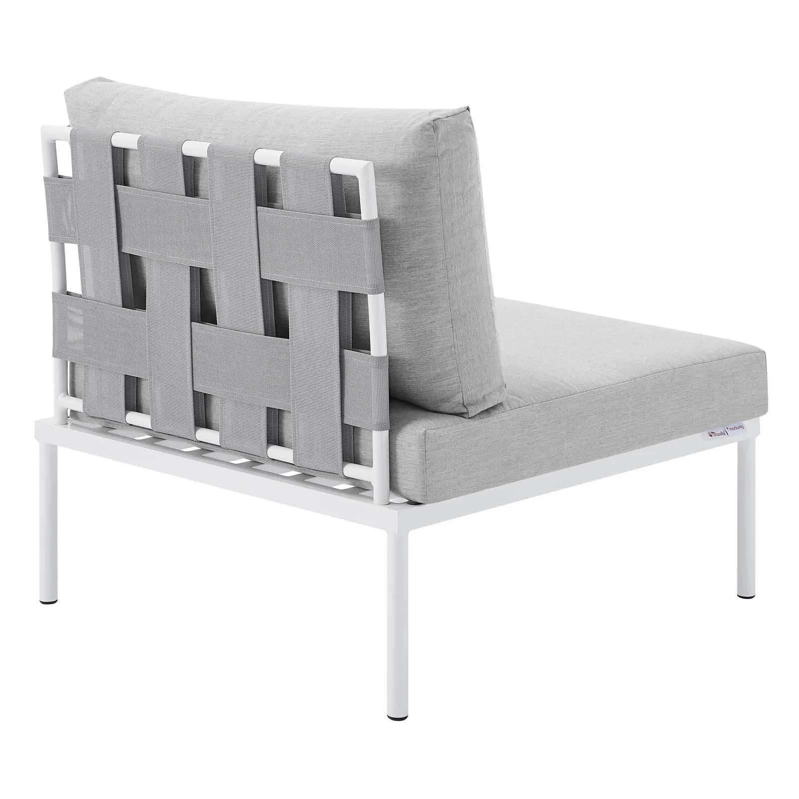 Harmony 4-Piece  Sunbrella Outdoor Patio Aluminum Seating Set