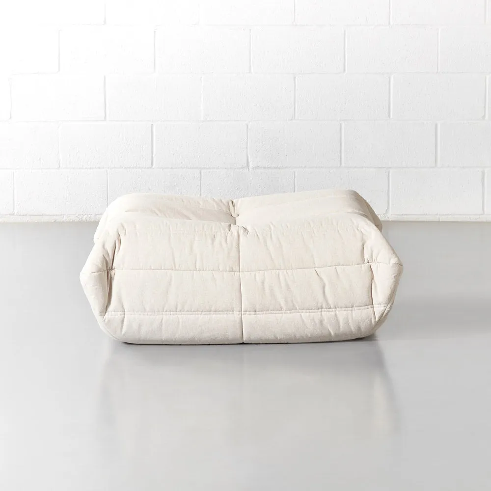 KABINE - Beige Fabric Lounge Chair Set (2 piece)