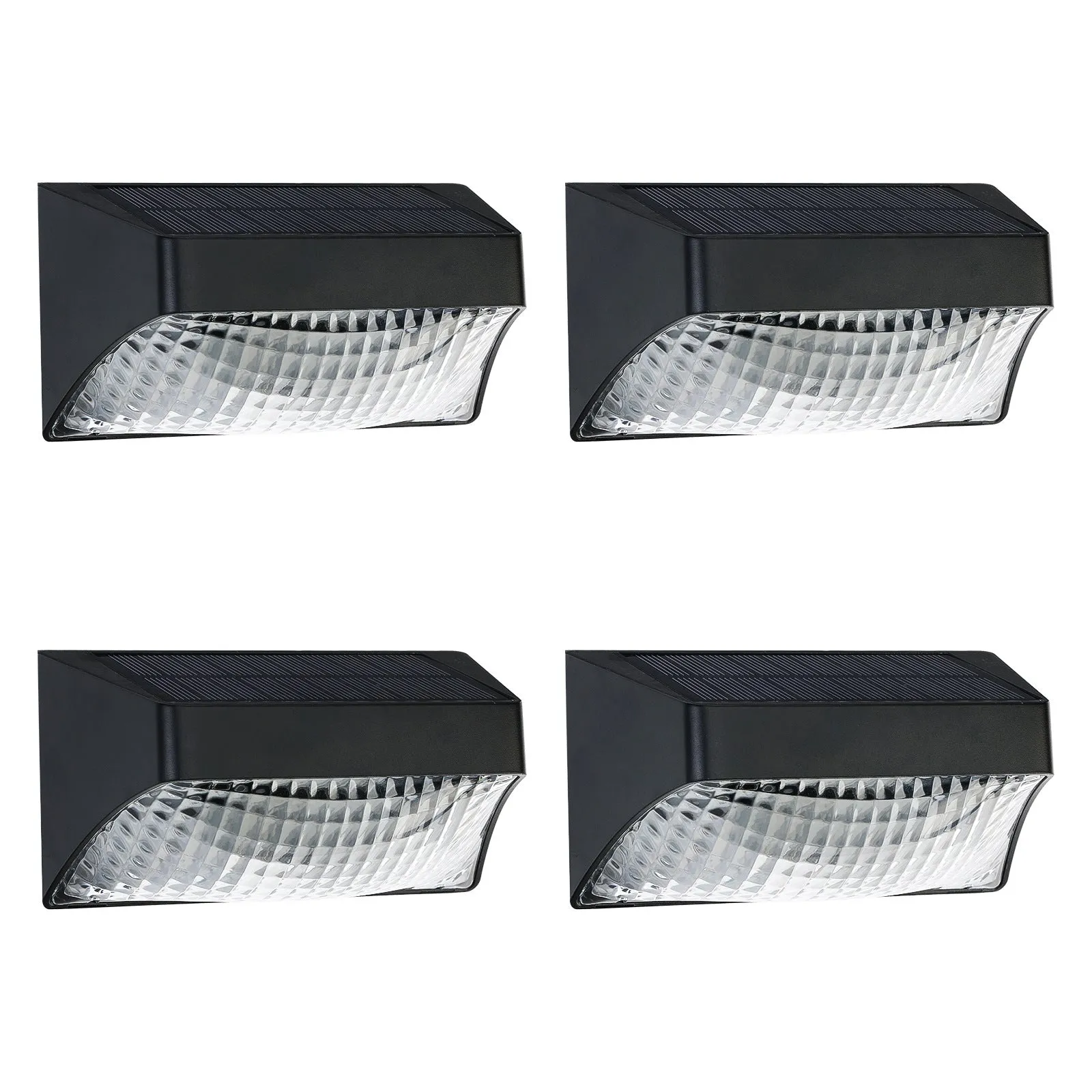Solar Nordic Outdoor Garden Lights – Waterproof RGB Wall Lights for Railings & Pathways