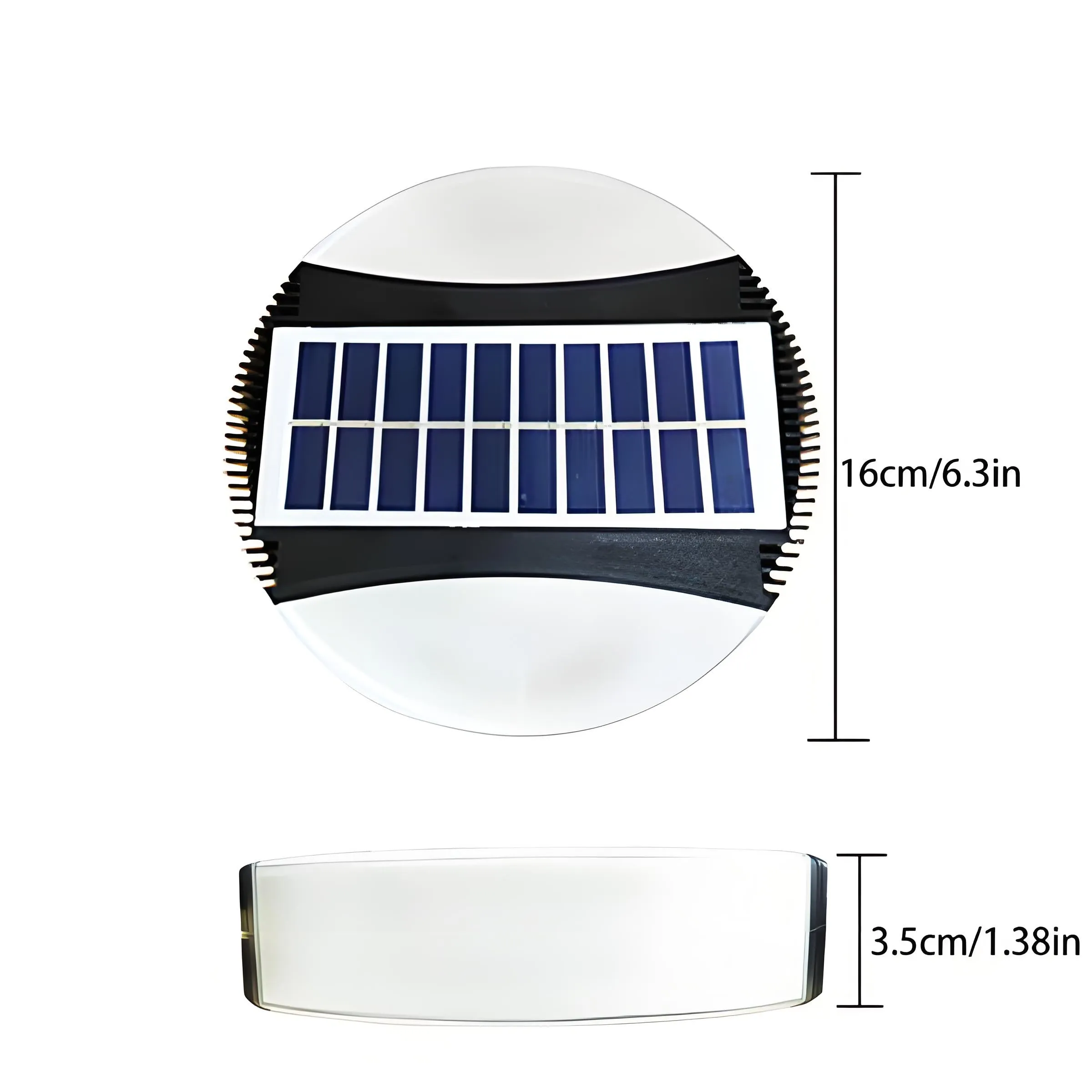 Solar Outdoor Wall Light – Waterproof Garden & Stair LED Decoration Light
