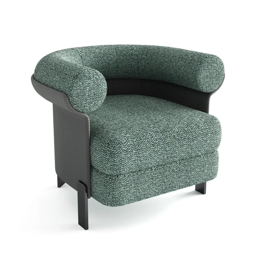 SYLAS Microfiber Accent Chair