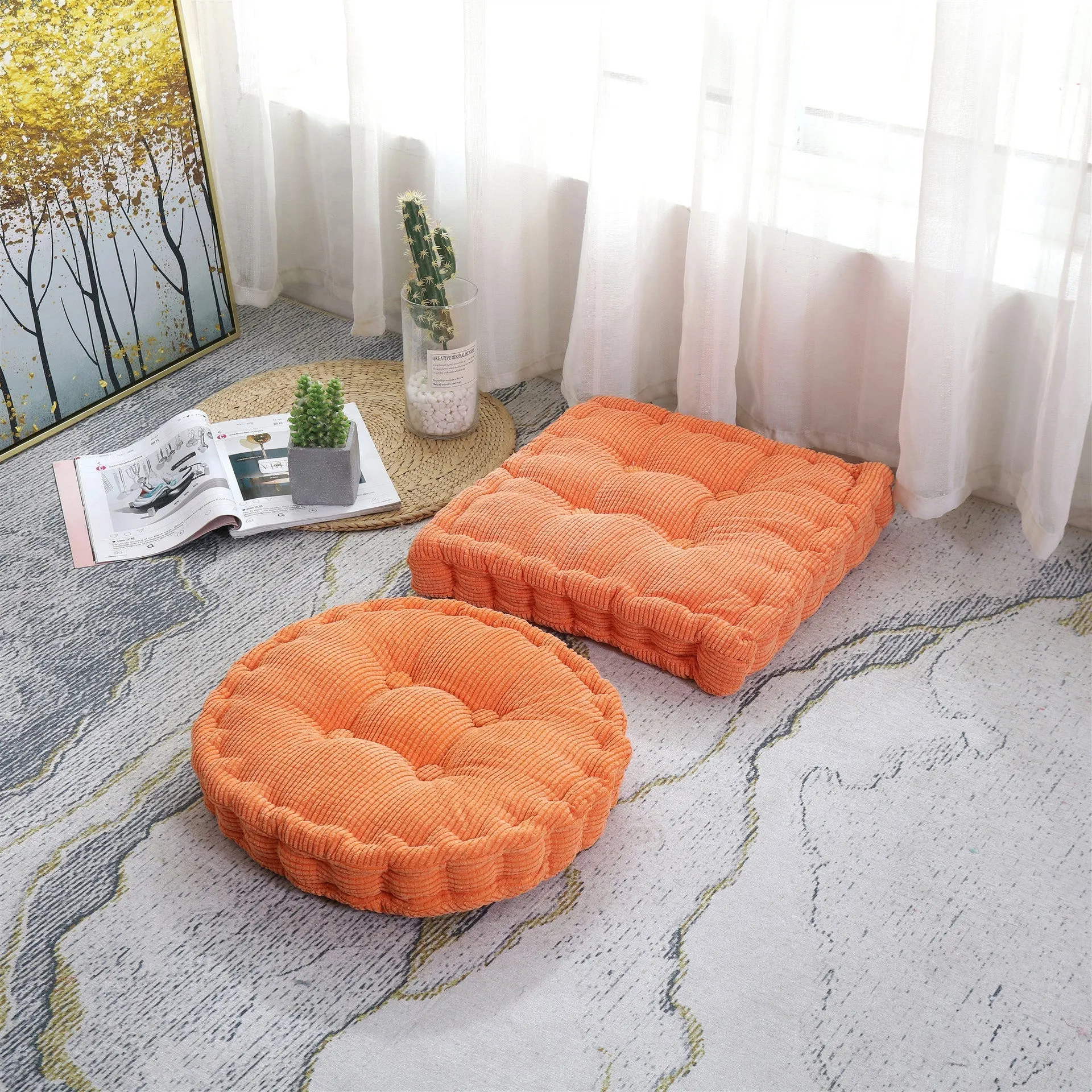 Thickened Cotton Soft Dining Room Chair Cushions