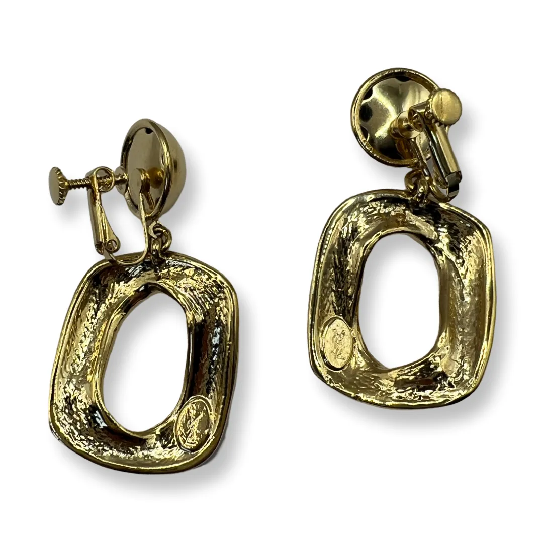 YSL Vintage Swing Earrings