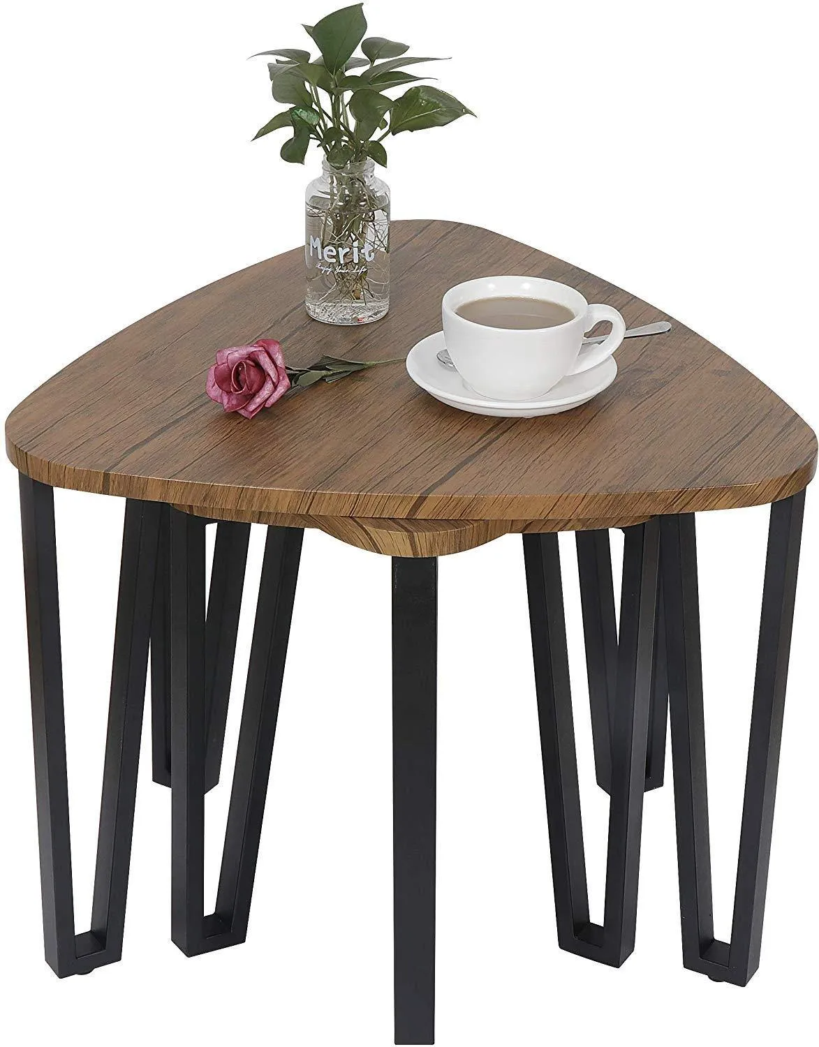 ZENY™  Nesting Coffee End Tables Modern Furniture Decor Side Table