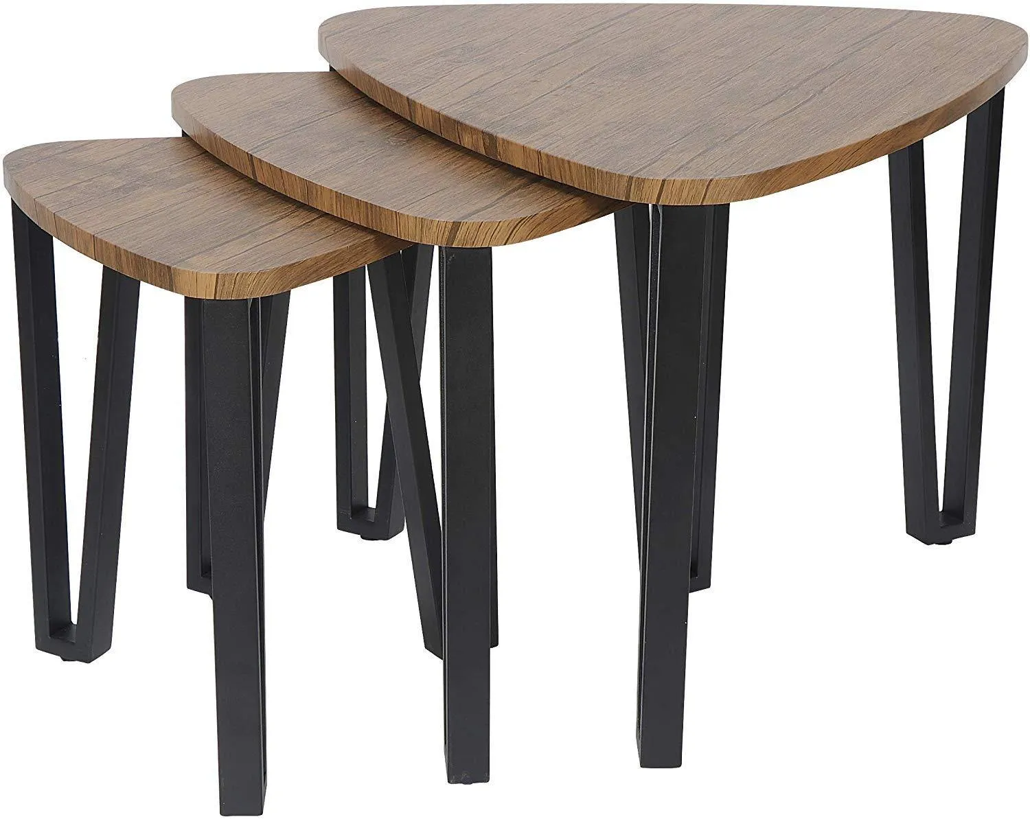 ZENY™  Nesting Coffee End Tables Modern Furniture Decor Side Table